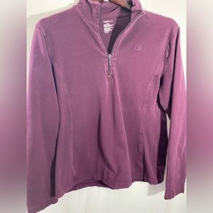 Gap Body Purple Half Zip Pullover Size XL